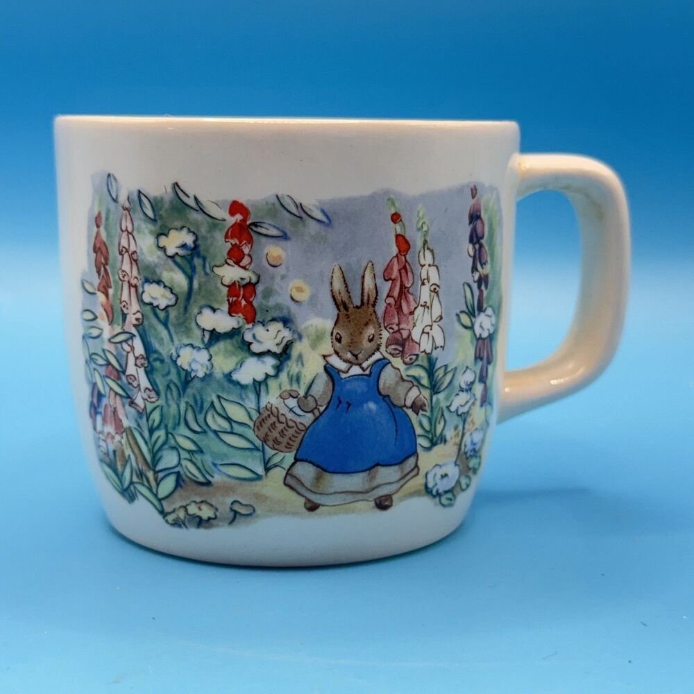 Adams Little Grey Rabbit Mug 1985 English Ironstone Made England